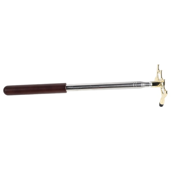 BESTYASH Adjustable Pool Table Bridge Stick with Wooden Handle and Zinc Alloy Billiard Cue Accessory for Precision Shots