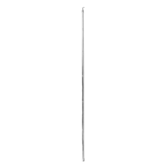 BESTYASH Adjustable Stainless Steel Window Blinds Opening Rod with Grey Pull Handle for Awning and