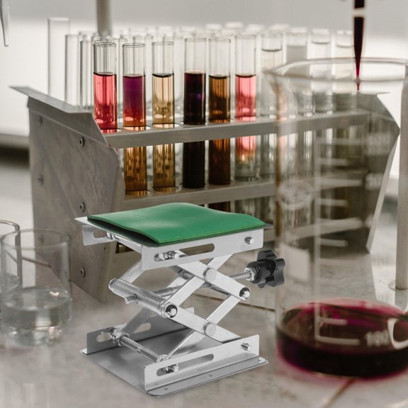 BESTYASH Adjustable Stainless Steel Lift Table Stand Laboratory Platform for Repair and Maintenance