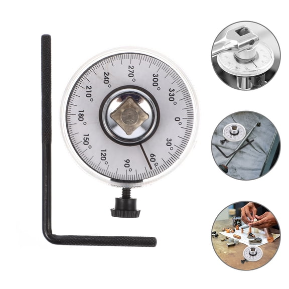 BESTYASH Durable Iron Torque Wrench with Precise Torque Angle Measurement Plated Silver