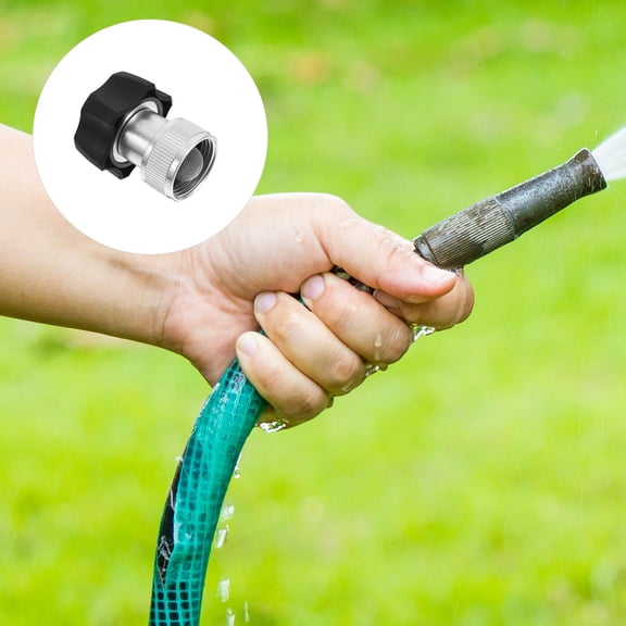 BESTYASH Aluminum Alloy Garden Hose Adapter High Pressure Washer Fitting Multi Leak Proof 1Set