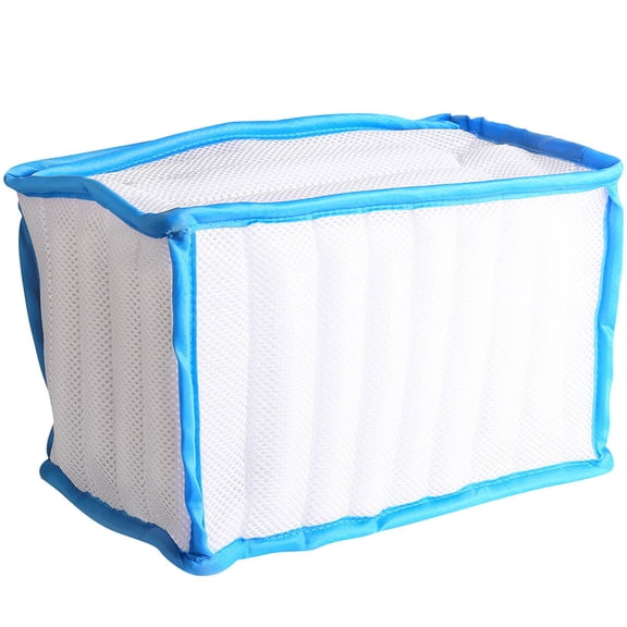 BESTYASH Sneaker Laundry Bag for Shoes Polyester Sky-Blue Rectangular 1Pack
