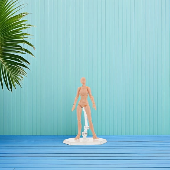 BESTYASH Art Model Figure Drawing Manikin PVC Versatile Poses for Artistic Creation 1 Set
