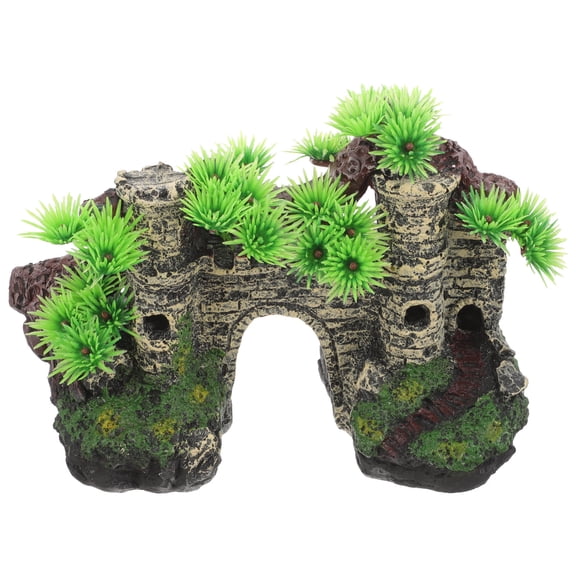 BESTYASH Artificial Castle for Aquarium Resin 1Pcs