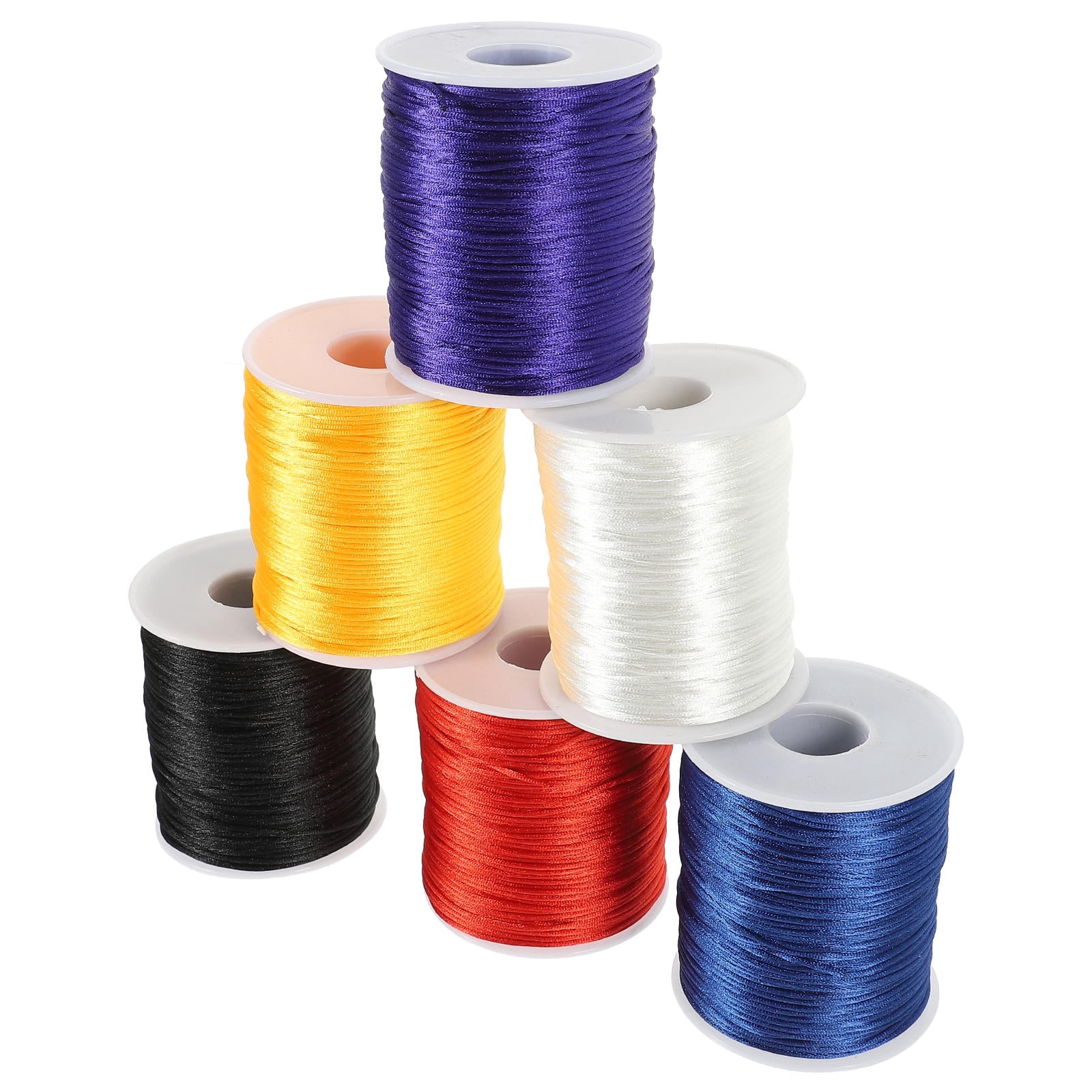BESTYASH Macrame Cord in Assorted Colors for Bracelet Making, Jewelry Crafting, Projects, and Decorative Arts Supplies