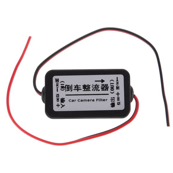 BESTYASH Auto Rear View Camera Power Relay Capacitor for Clean Backup Camera Signal