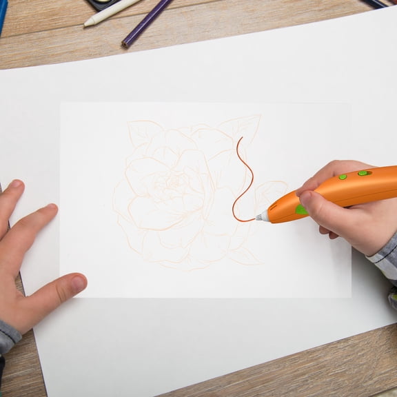 BESTYASH Back to School 10pcs Transparent Flower Stencils Plastic Drawing Tracing for Hobbyists Projects