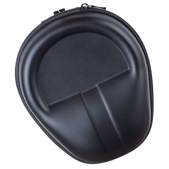BESTYASH Lightweight Black Headset Storage Bag - Portable Protective Carrying Case for Earphones and Headphones