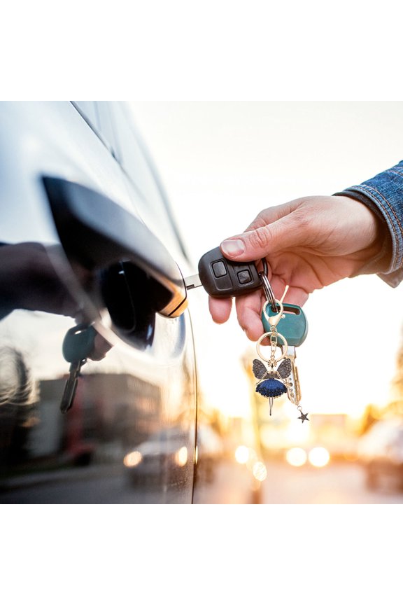 Ballet Keyring 1Pcs Zinc Alloy Key Organizer Stylish Novel Design for Women