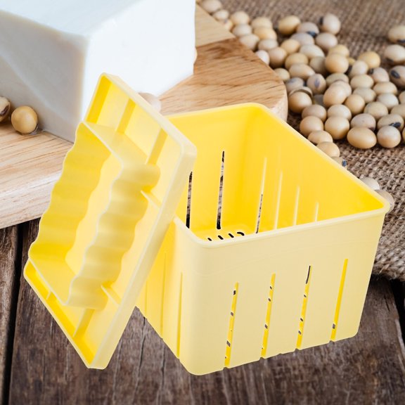 BESTYASH Bamboo Tofu Maker Kit Plastic Tofu Mould 1Set for Kitchen Use