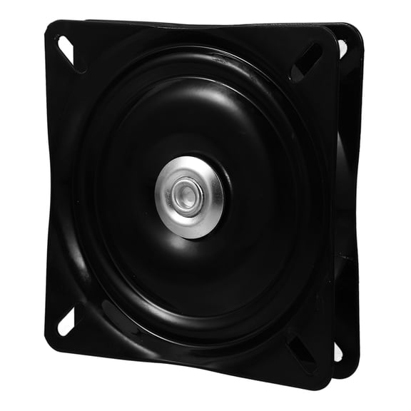 BESTYASH Bar Stool Swivel Plate Black with Automatic Return Turntable Base and Safe Use