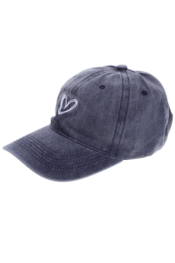 Baseball Hats Cotton Dark Blue Washed and Distressed Finish Outdoor Use 1Pack