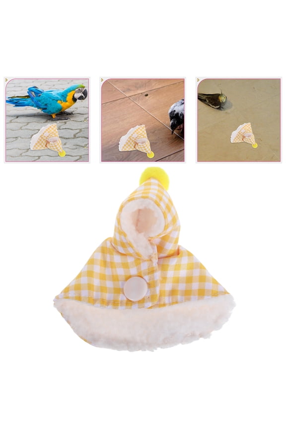 Bird Clothes for Cockatiels Parrot Winter Jacket Outdoor Activities 1Pcs
