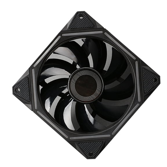 BESTYASH Black ARGB CPU Cooler with 120mm Radiator for PC, Quiet Cooling Fan, Dazzling RGB Lighting Effects, High Performance