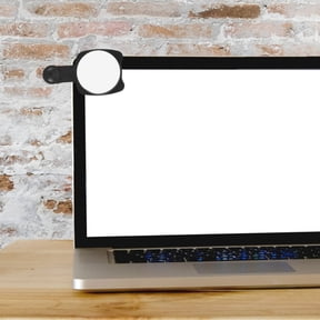 BESTYASH Black Adjustable Privacy Mirror for Office Desk with Clip on Design and Safety Features
