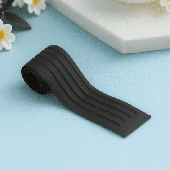 BESTYASH Black Anti Collision Bumper Protector for Car Front and Rear with Easy Installation
