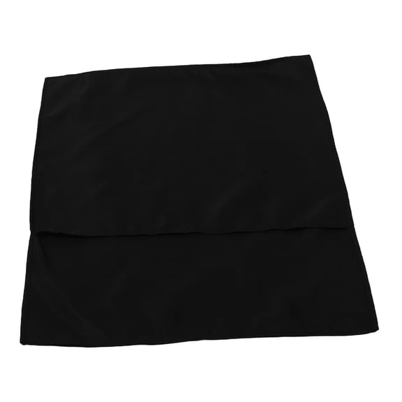 BESTYASH Black Anti-Stain Chair Back Cover Protector for Dining, Banquet, Restaurant, Catering Use - and Easy to Clean