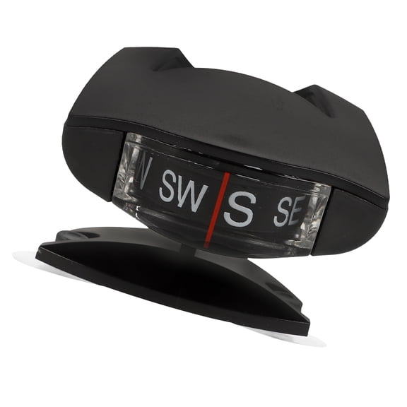 BESTYASH Car Compass Dashboard Mount with Creative Design and Accurate Direction Display Black