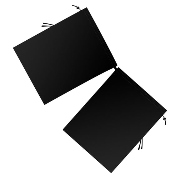 BESTYASH 1Set Black Car Shade Curtain Privacy Window Cover Partition for Comfortable Drive