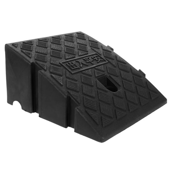 BESTYASH Black Car Sill Protector Portable Ramp for Home Use with High Stability Lightweight Design