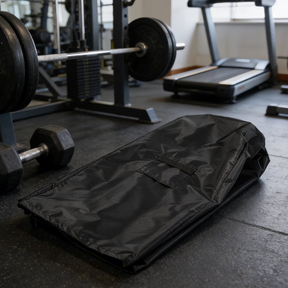 BESTYASH Black Dumbbell Rack Cover Sunproof Protective Cover for Home Gym Fitness Equipment