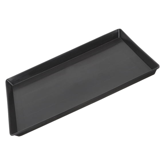 BESTYASH Black Durable Replacement Crate Tray for Pet Cages Leakproof Plastic Tray for Dog Bird Rabbit
