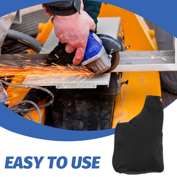 BESTYASH Black Dust Collecting Bag for Saws Easy Disassemble Clean with Large Capacity
