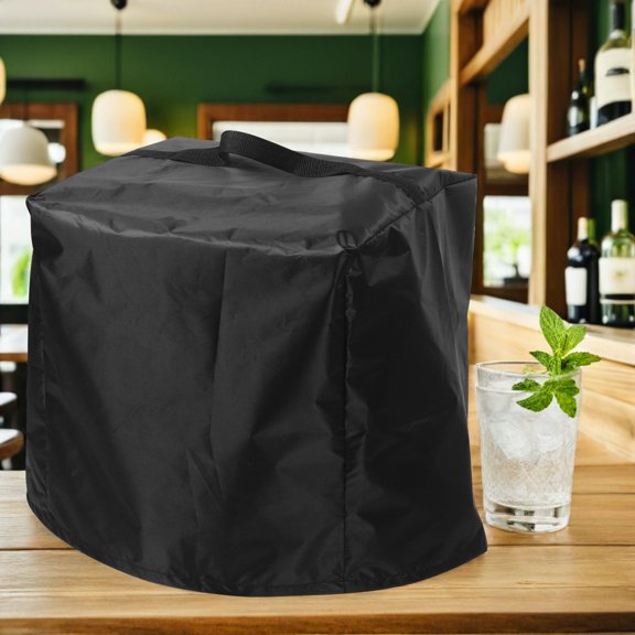 BESTYASH Beverage Maker Cover Black Oxford Cloth Dust Shield Easy Install