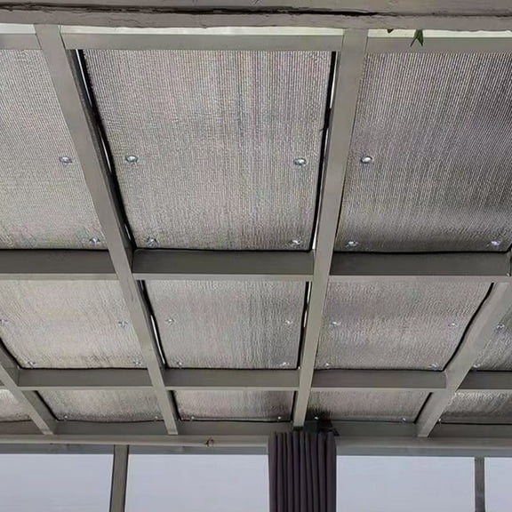 BESTYASH Black Insulation Thermal Film for Window Heat Control and Privacy Home Use