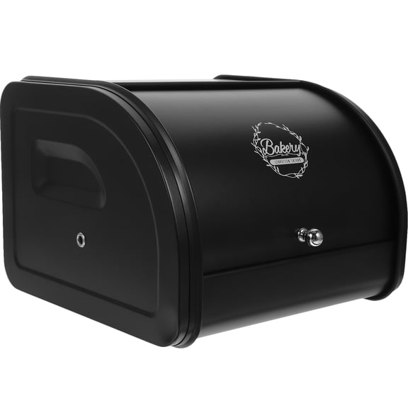 BESTYASH Sturdy Iron Bread Storage Box for Kitchen Home Bakery with Lid to Keep Bread Fresh