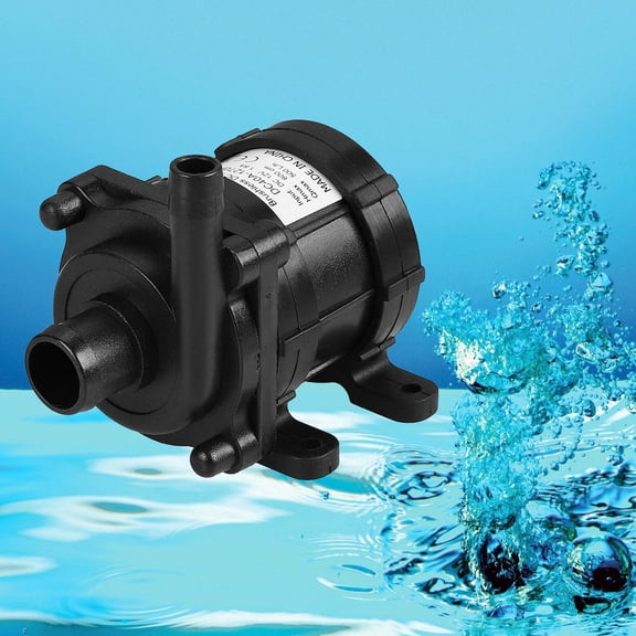 BESTYASH Black Manual Bilge Pump Plastic Hand Pump for Kayak Water Evacuation and Multifunctional Use 600L/H