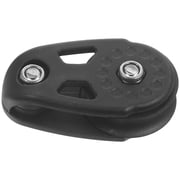 BESTYASH Sailboat Accessory Black Nylon Pulley, Durable, Anti-Rust, for Gym and Sailing