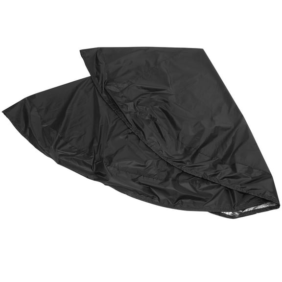 BESTYASH Black Oxford Cloth Trampoline Cover for Home Pools with Weather Resistant Features