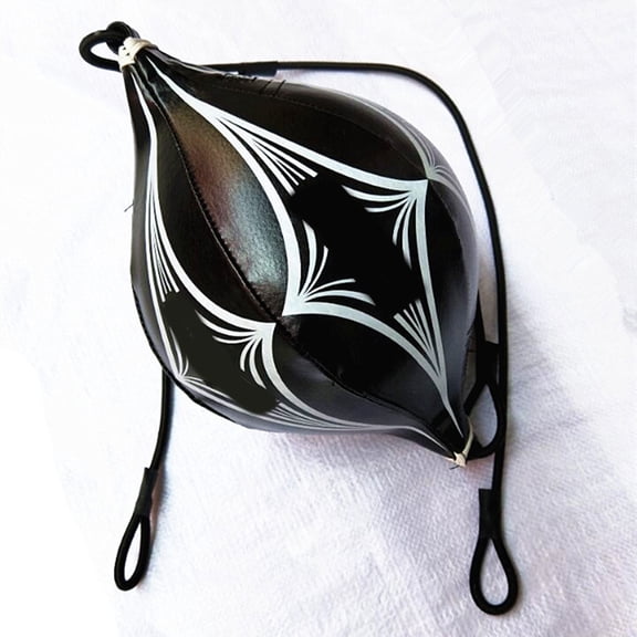 BESTYASH Portable Black Boxing Bag with Double End Anchor for Workout Agility