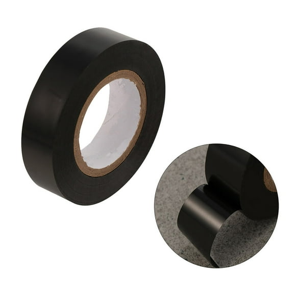 BESTYASH Black PVC Electrical Tape for Industrial and Home Wiring with Flame and Cold Resistance