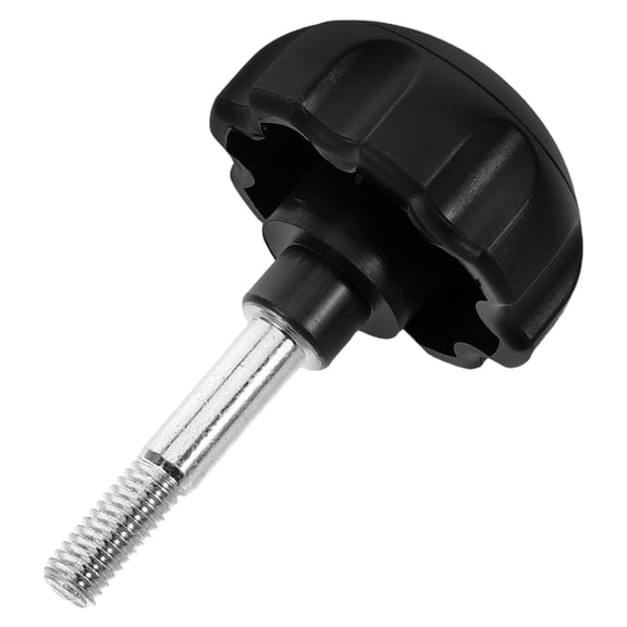 BESTYASH Black Plastic Exercise Bike Adjustment Knob with Star-Shaped Handle for Secure Tightening and Easy Use
