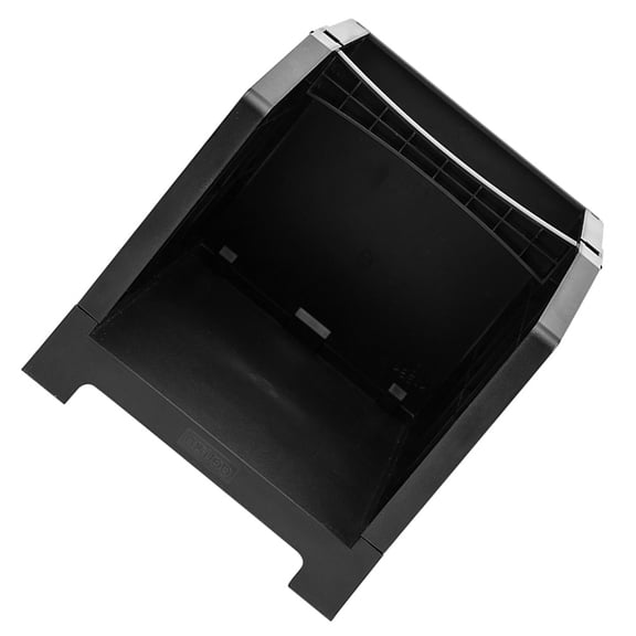 BESTYASH Black Plastic Label Holder for Storage Use with DualPurpose Design Suitable for Roll and Folded Labels