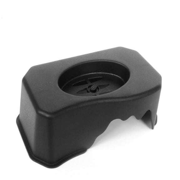 BESTYASH Black Reptile Box Adornment Plastic Multi Purpose Hide Cave for Small Reptile Shelter and Feeding