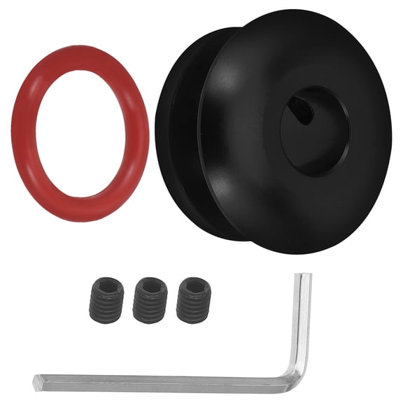 BESTYASH Black Shift Boot Retainer for Car Gear Shifter Compatible with Universal Shift Knob Adapter