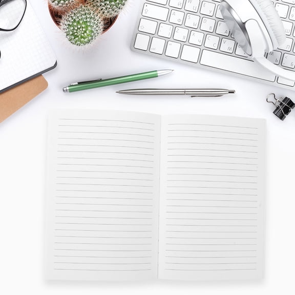 BESTYASH 2 Pcs Blank Sublimation Journals, Smooth Paper Notebooks for Crafts, Custom Covers, Writing and