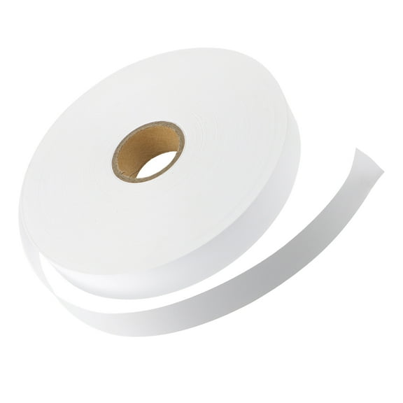 BESTYASH Blank Textile Garment Labels White Oil Resistant Neck Tags for Apparel