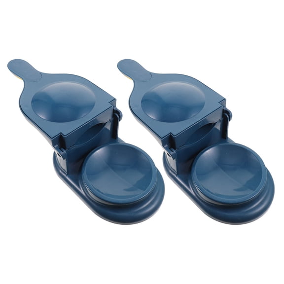 BESTYASH Dumpling Press Set, 2 Pieces, PP Material, Double-End Design, Easy to Clean, Comfortable Grip for Kitchen Use