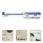 BESTYASH Blue Wooden Paddle Wall Decor Nautical Mediterranean Style Hanging Ornament