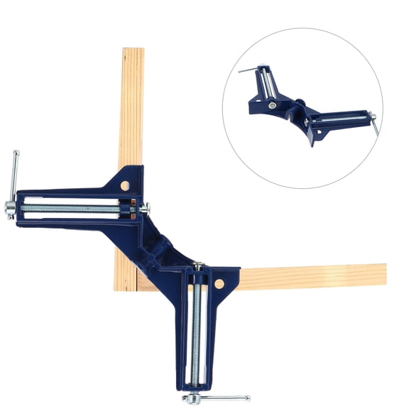 BESTYASH 90 Degree Woodworking Clamp for Secure Framing, Picture Frames, Cabinet Making and Woodworking Projects