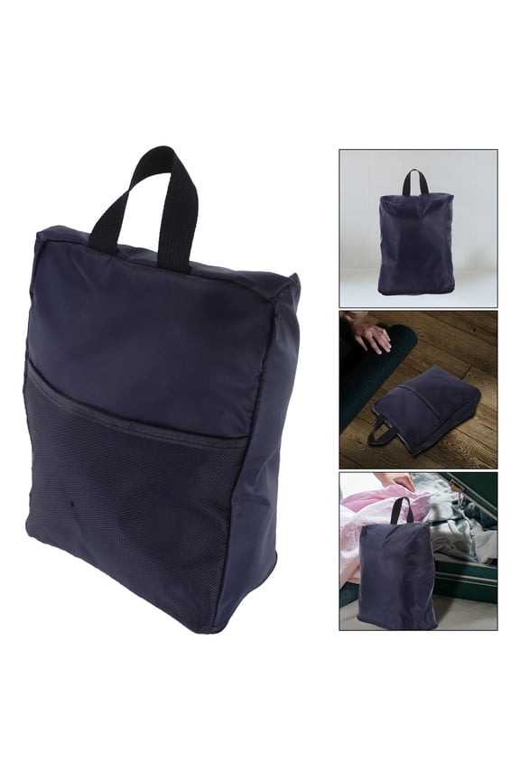 Boot Bag Fabric Waterproof Shoe Carrier for Travel and Sports Activities