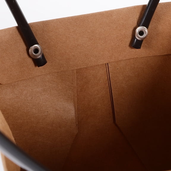 BESTYASH Bouquet Bag with Handle Design for Weddings Brown Kraft Paper 10pcs