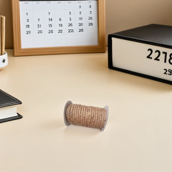 BESTYASH Braided Jute Cord Thick Natural Rope for DIY Crafts Gardening Bundling and Home Projects