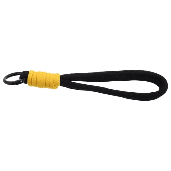 BESTYASH Black Phone Strap with Keychain Hooks, Multifunctional, Comfortable Soft Material for Secure Carry