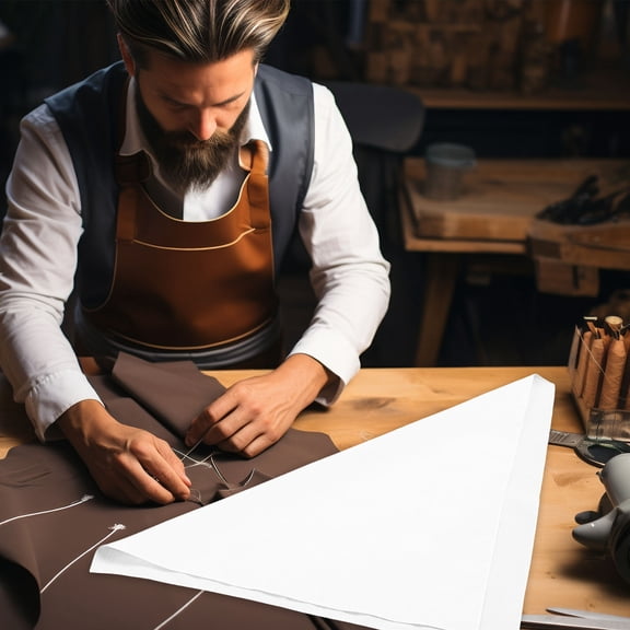 BESTYASH Breathable Cotton Handkerchief for DIY Tie Dye Soft White Square Kerchief Fabric