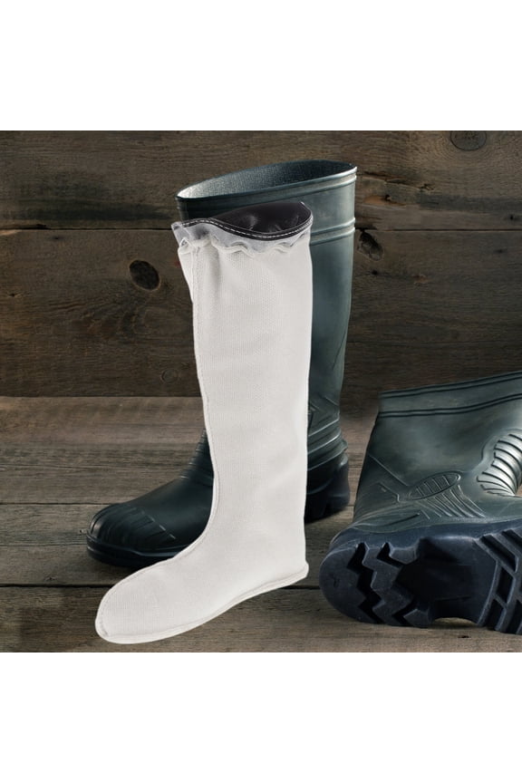 Insulated Fleece Boot Liner Insert for Rain Boots, Breathable Warm Sock with Arch Support and